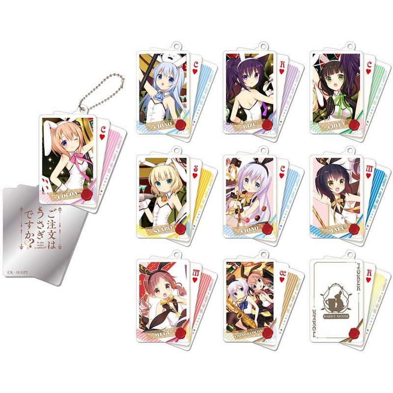 Is the Order a Rabbit??: Trading Mirror Charm Vol.2: 1Box (10pcs)