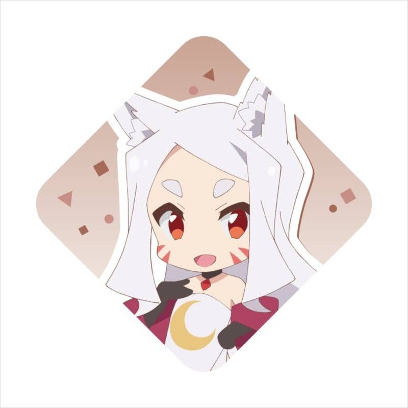 The Helpful Fox Senko-san: Cushion Keychain Shiro