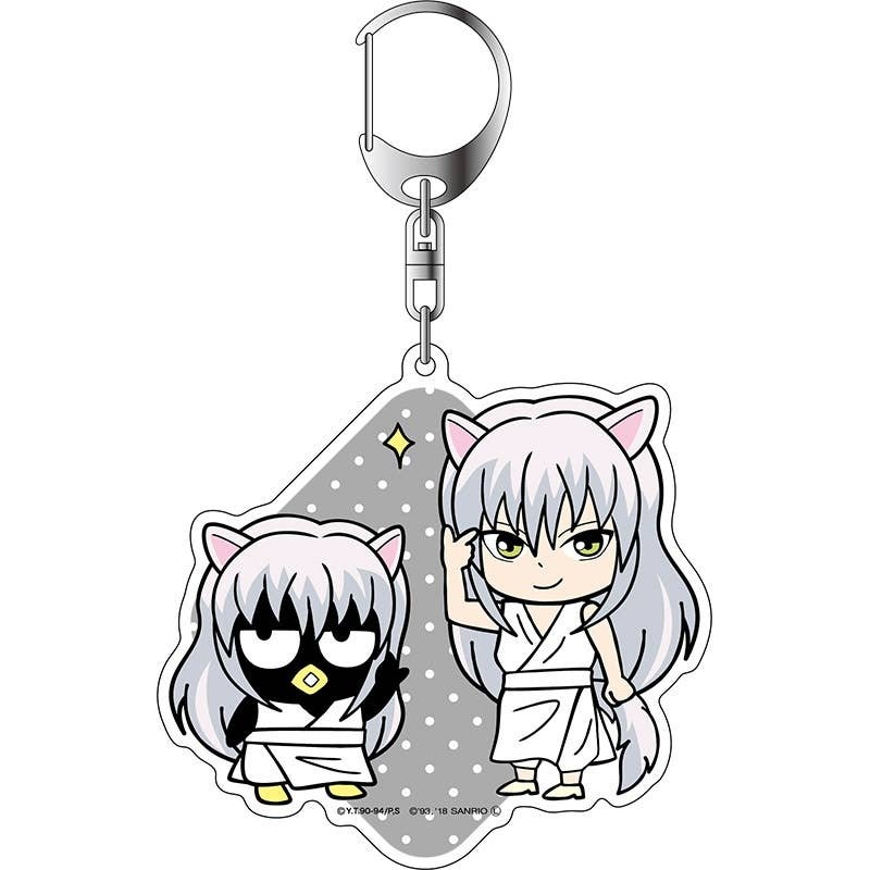 Yu Yu Hakusho x Sanrio Characters Big Keychain Demon fox Kurama