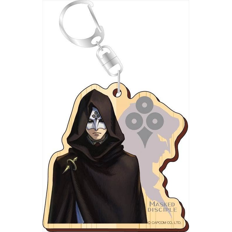 Ace Attorney 2: Wood Die-cut Keychain 6 Masked Disciple