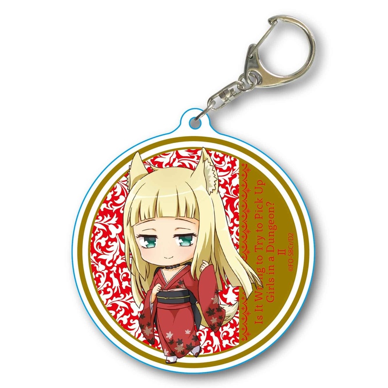 Is It Wrong to Try to Pick Up Girls in a Dungeon? II: Tekutoko Choi Big Acrylic Keychain: Sanjono Haruhime