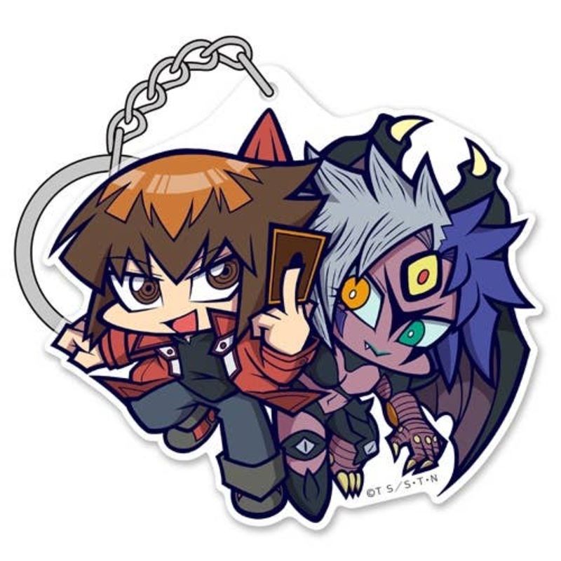 Yu-Gi-Oh! GX: Acrylic Pinched Keychain Jaden & Yubel