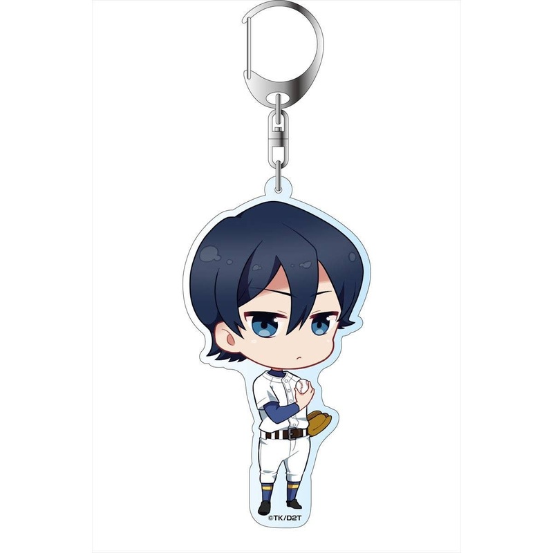 Ace of Diamond act II: Newly Drawn Satoru Furuya Acrylic Keychain