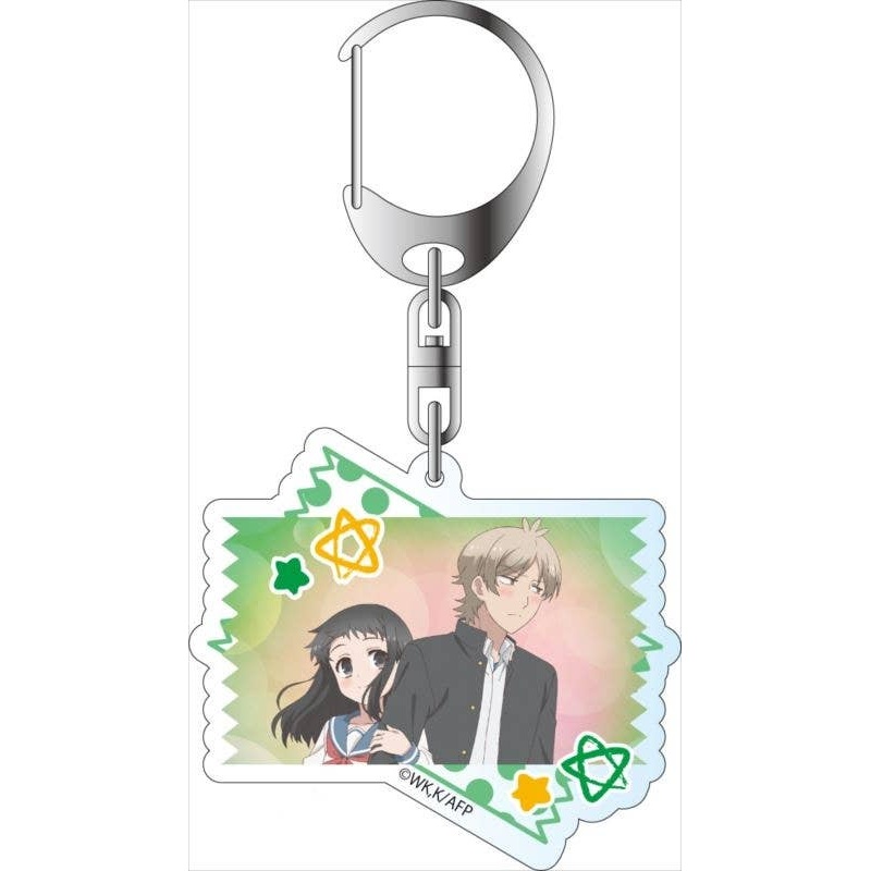 Akkun to kanojo: Acrylic Keychain Atsuhiro Kagari & Non Katagiri B