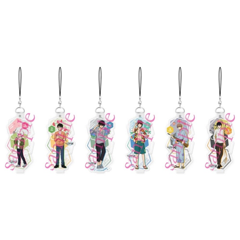 World Trigger: Character Vinyl Strap 1st half: 1Box (6pcs)