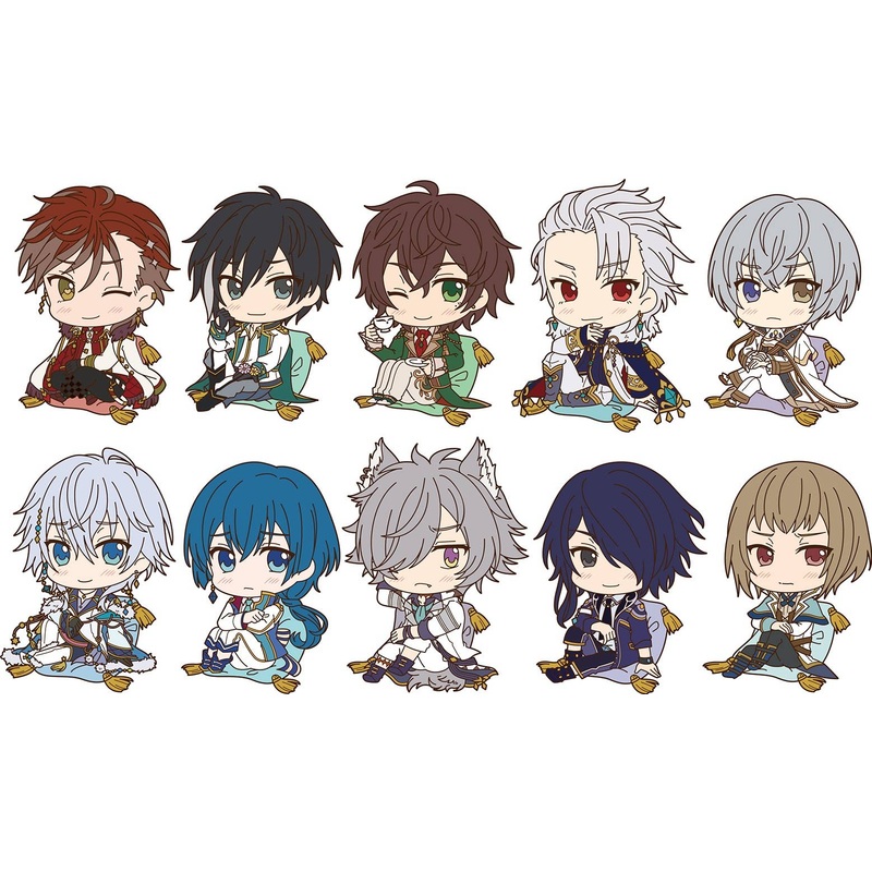 100 Sleeping Princes and the Kingdom of Dreams (Original Ver.) DeRemus Rubber Strap Collection: Sun Ver. Cool: 1Box (10pcs)
