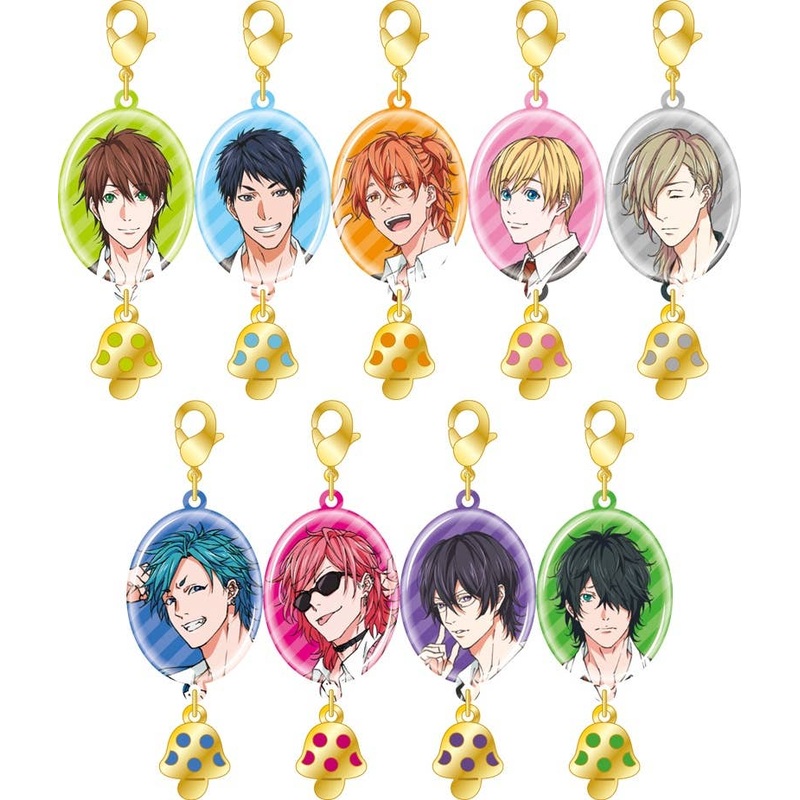 Yarichin Bitch Club (OAD Ver.) Metal Charm Collection 1Box 9pcs