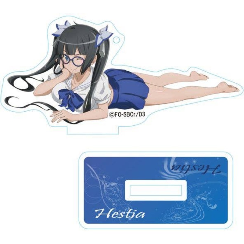 Is It Wrong to Try to Pick Up Girls in a Dungeon? III: Acrylic Stand Keychain Glasses
