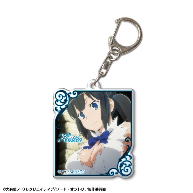 Is It Wrong to Try to Pick Up Girls in a Dungeon? – Sword Oratoria: Acrylic Keychain Design 01 Hestia A