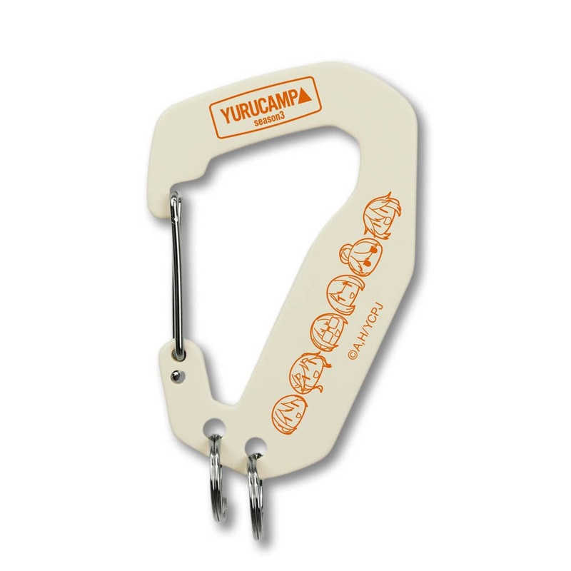 Yuru Camp Season3: Yuru Camp SNS Icon Metal Carabiner