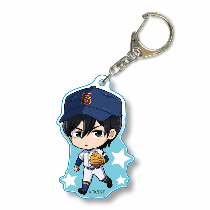 Ace of Diamond Act II: Tekutoko Acrylic Keychain Satoru Furuya
