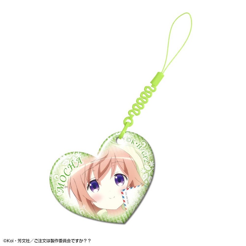 Is the Order a Rabbit?? Heart Smartphone Cleaner Design 09 (Mocha : Heart Ver.)