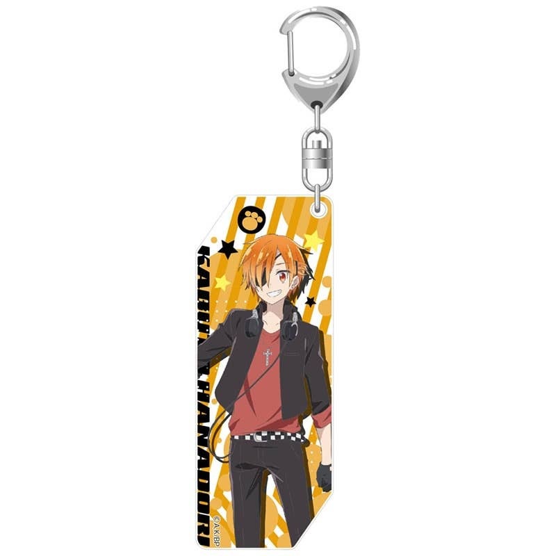 A Destructive God Sits Next to Me: Stick Acrylic Keychain Kabuto Hanatori