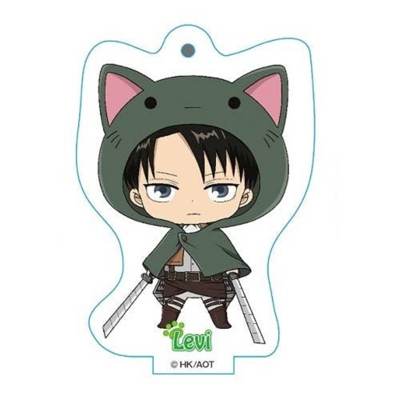 Attack on Titan Nyantical Standing Acrylic Keychain Levi