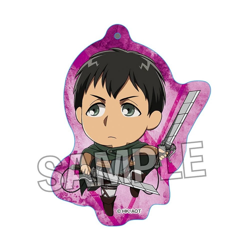 Attack on Titan Ruccolle Acrylic Keychain Bertolt