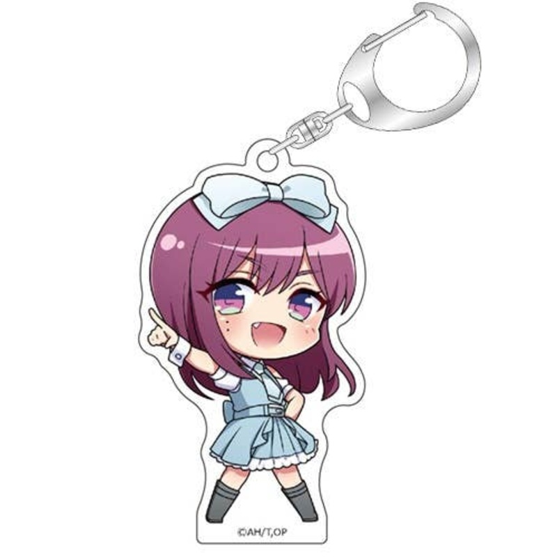 If My Favorite Pop Idol Made It to the Budokan, I Would Die: Chai Chara Acrylic Keychain Yuka Teramoto
