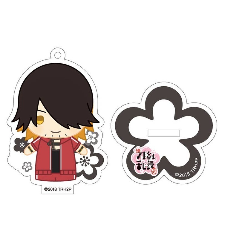 Zoku Touken Ranbu: Hanamaru Finger Puppet Series Design Standing Acrylic Keychain Vol.3 Nagasone Kotetsu