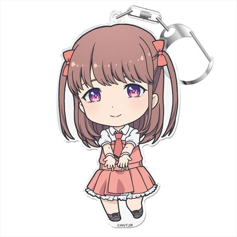 If My Favorite Pop Idol Made It to the Budokan, I Would Die: Puni Colle! Keychain (with Stand) Maina Ichii