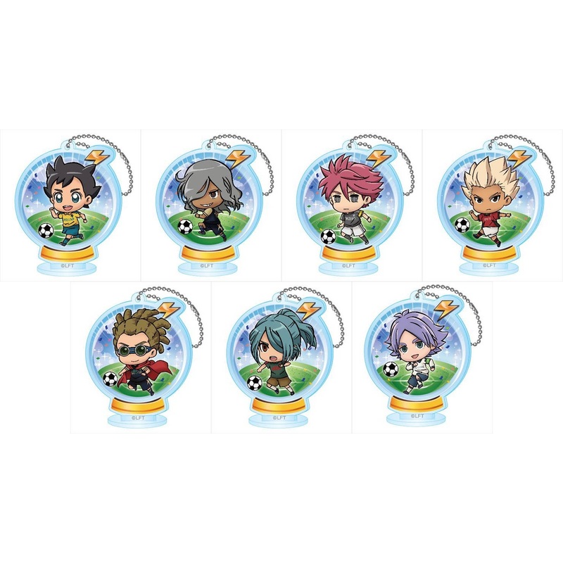 Inazuma Eleven Toji-Colle Acrylic Keychain 1Box 7pcs