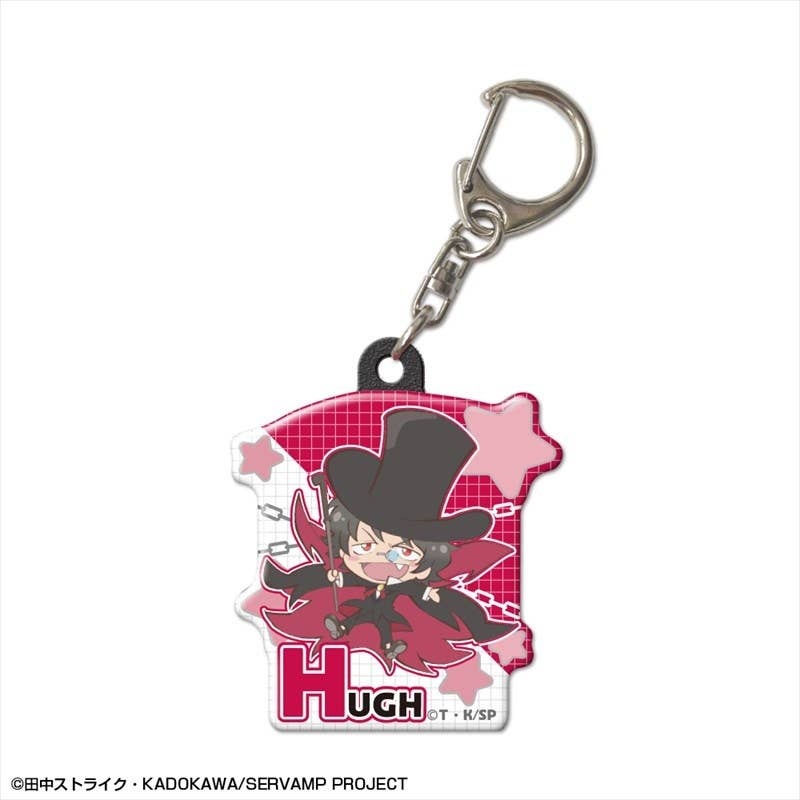 Animation Servamp: Pukutto Keychain Design 08 Hugh the Dark Algernon III