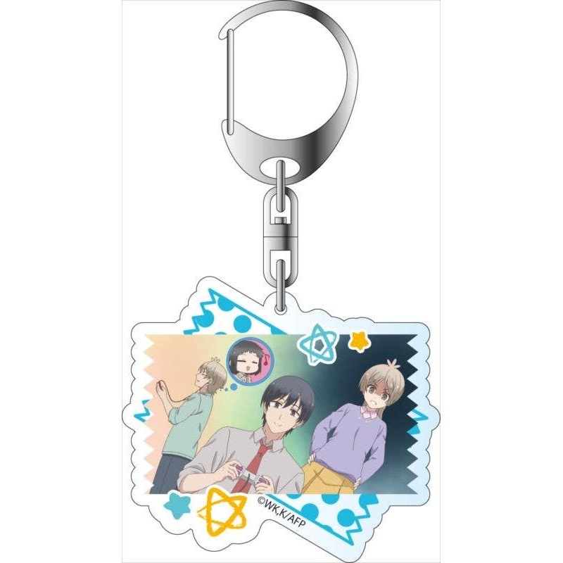 Akkun to kanojo: Acrylic Keychain Masago Matsuo & Chiho Kagari
