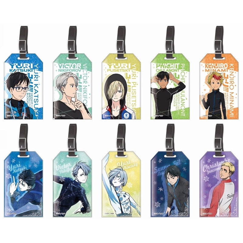 Yuri!!! on Ice: Chara-Tag Vol.1: 1Box (10pcs)