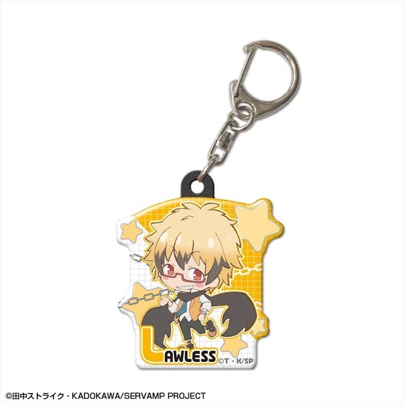 Animation Servamp: Pukutto Keychain Design 10 Lawless