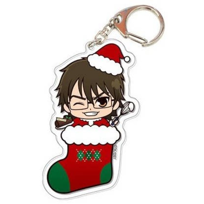 Ace of Diamond: Big Acrylic Keychain Christmas Ver. 04 Kazuya Miyuki