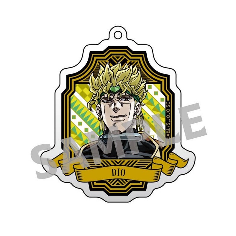 Anime JoJo’s Bizarre Adventure Stardust Crusaders : Acrylic Keychain (RE) 7 DIO