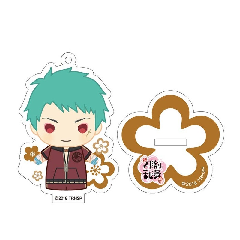 Zoku Touken Ranbu: Hanamaru Finger Puppet Series Design Standing Acrylic Keychain Vol.3 Yamabushi Kunihiro