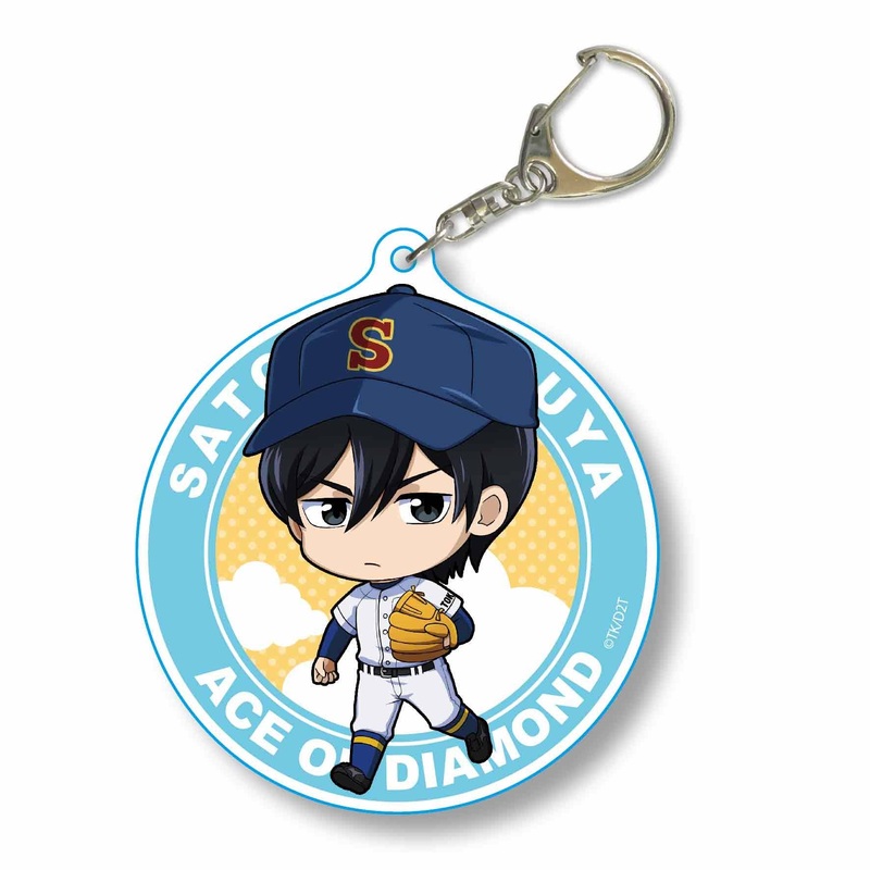 Ace of Diamond Act II: Tekutoko Choi Big Acrylic Keychain Satoru Furuya
