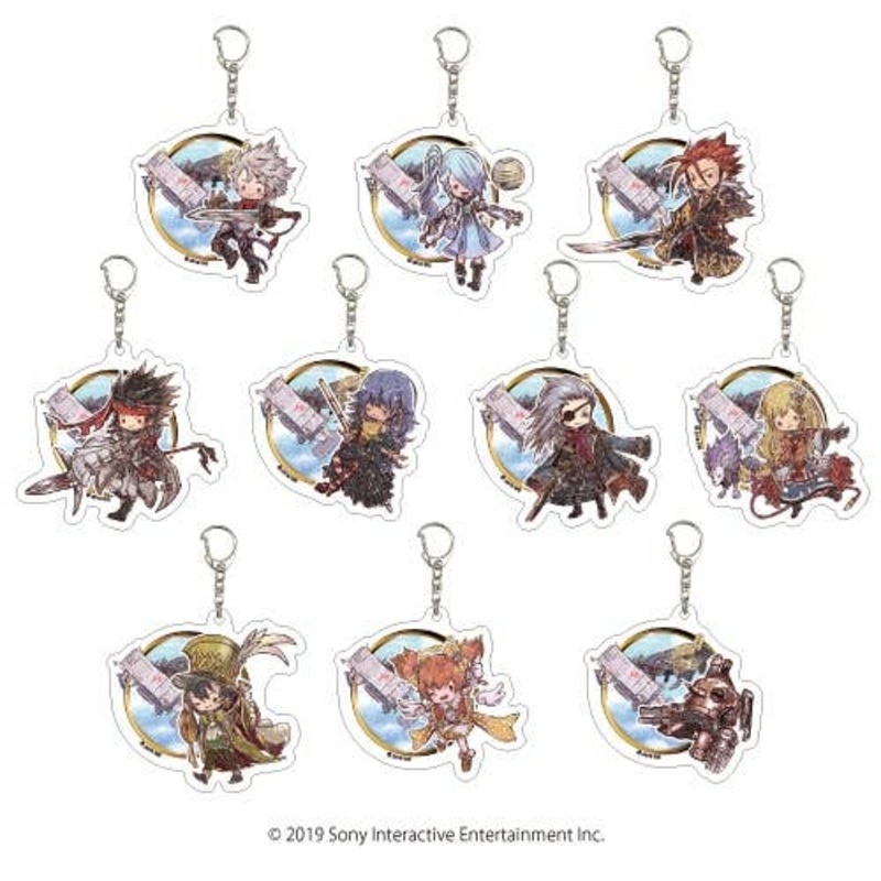 Arc the Lad R: Acrylic Keychain 01 (GraffArt) 1Box 10pcs