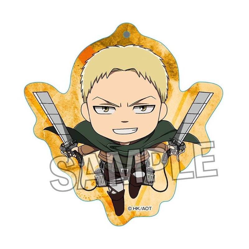 Attack on Titan Ruccolle Acrylic Keychain Reiner