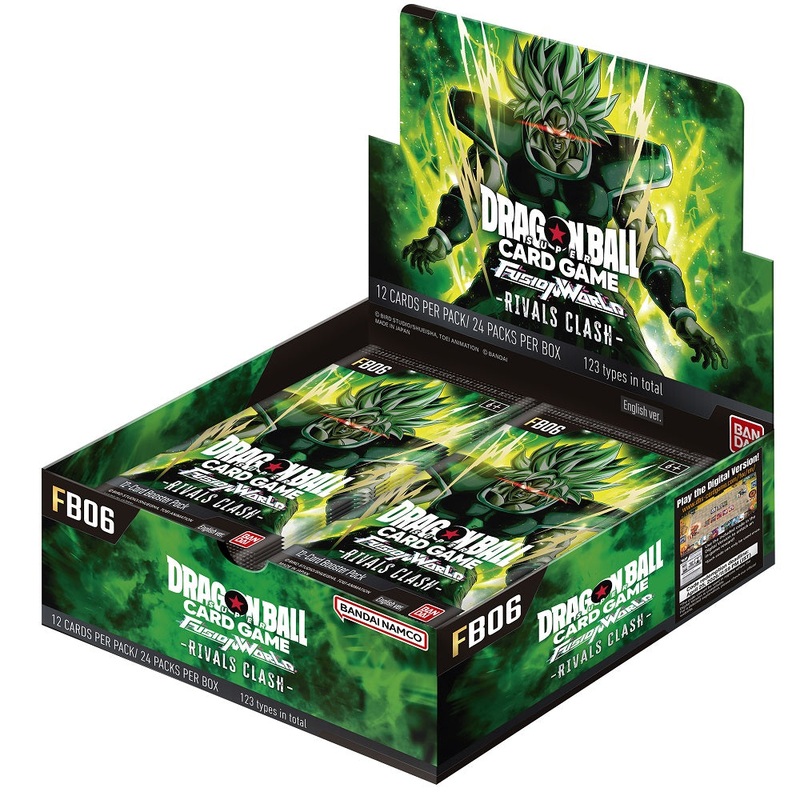 Bandai – Dragon Ball Super – Fusion World 6 – Rivals Clash – Booster Box