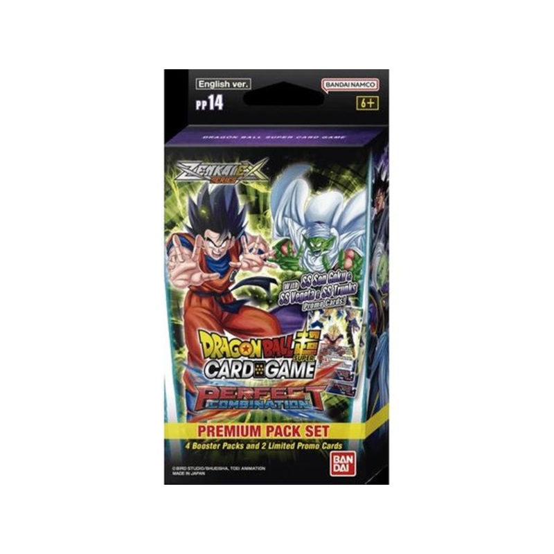 Bandai – Dragon Ball Super –  Zenkai EX Series  – Perfect Combination – Premium Pack Set