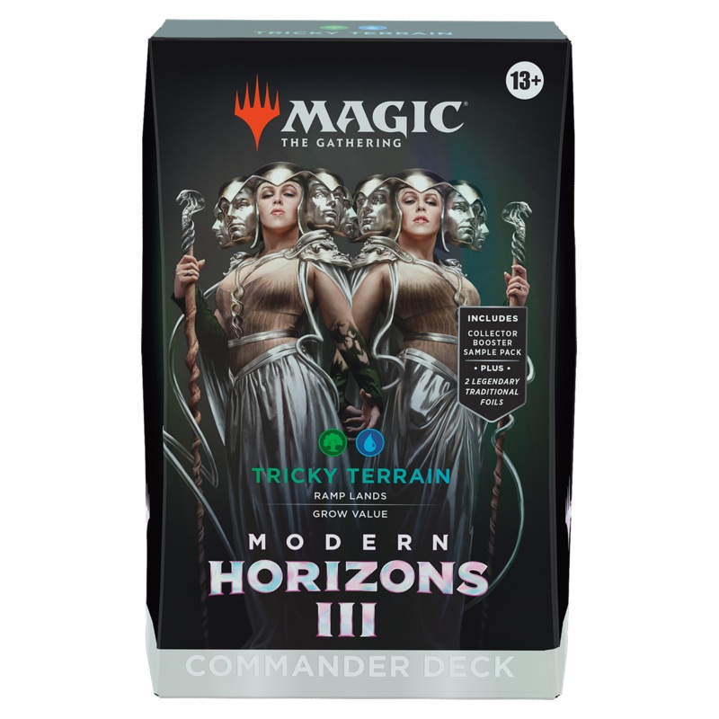 Magic the Gathering – Modern Horizons III – Commander Deck – Tricky Terrian