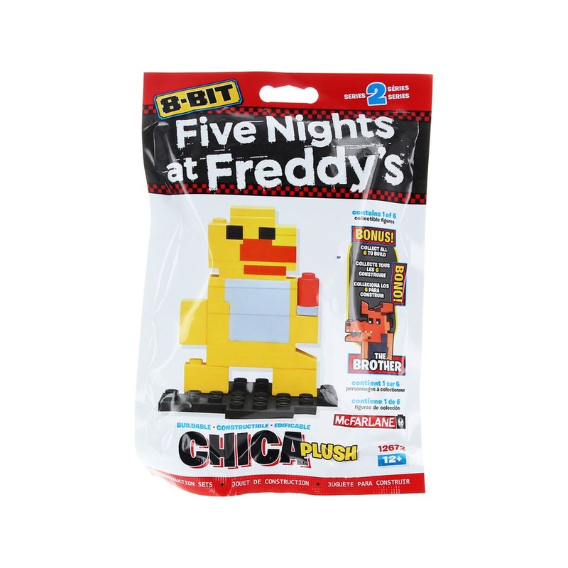 McFarlane Toys – Five Nights at Freddys 8-Bit Buildable Figure: Chica Plush