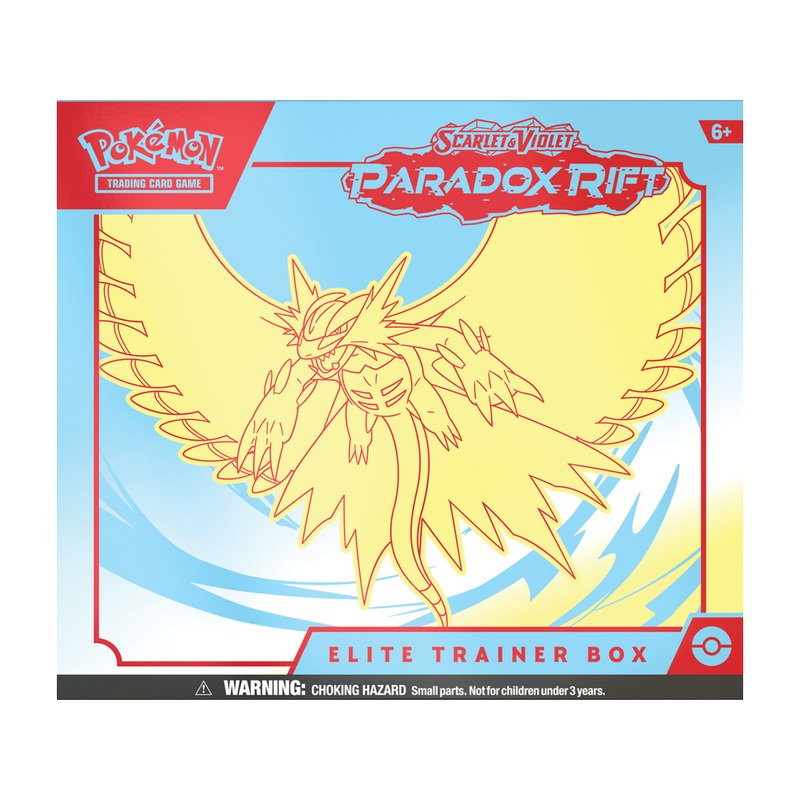 Pokemon – Scarlet and Violet – Paradox Rift – Roaring Moon – Elite Trainer Box