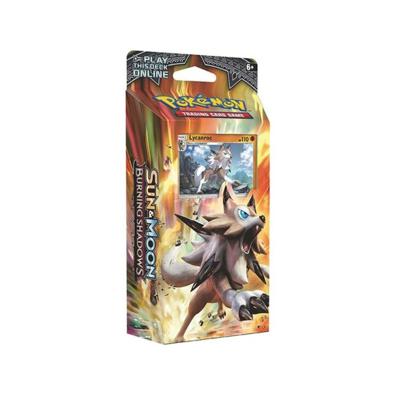 Pokemon – Sun and Moon – Burning Shadows – Lycanroc – Rock Steady – Theme Deck