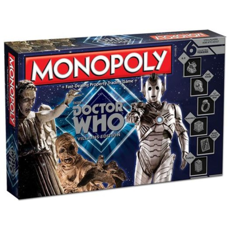 Usaopoly – Monopoly – Doctor Who Villains Edition