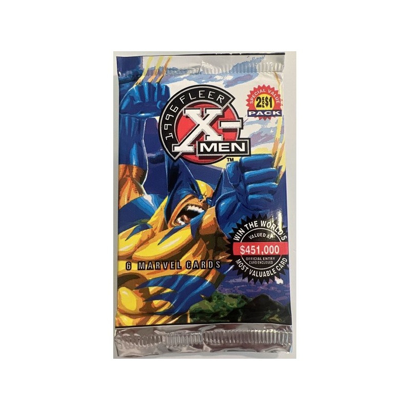 Fleer – 1996 – Marvel – X-Men – Walmart Trading Cards Pack