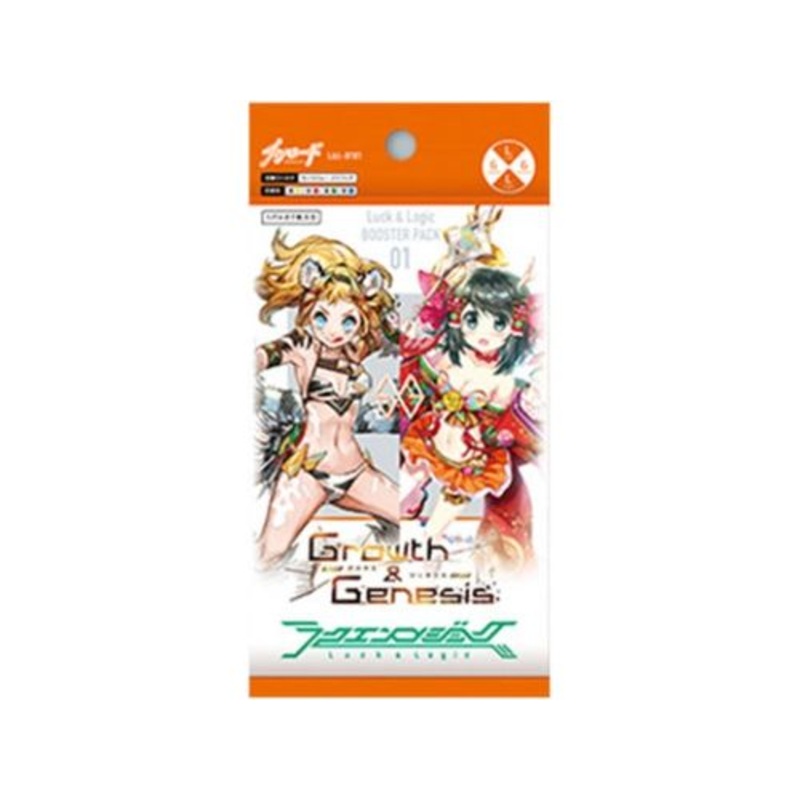 Bushiroad – Luck and Logic 01 – Growth and Genesis – Booster Pack