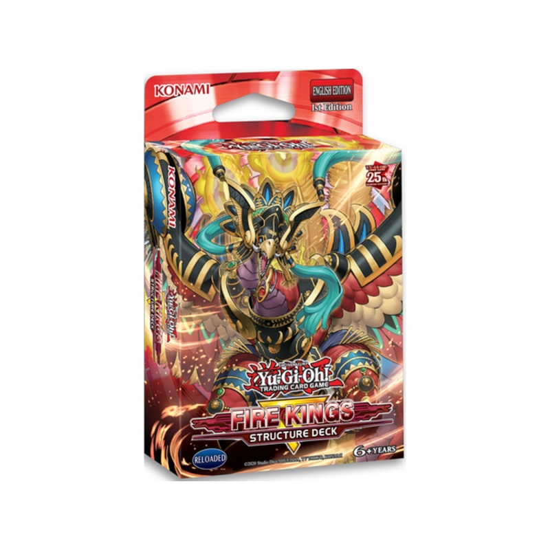 Konami – Yu-Gi-Oh! – Revamped Fire Kings – Structure Deck