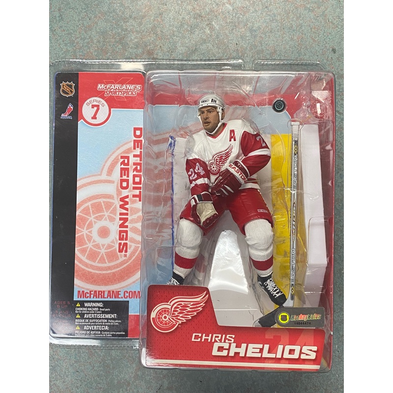McFarlane Toys – NHL – Detroit Redwings – Chris Chelios Figure