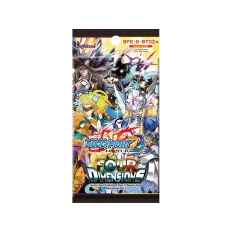Bushiroad – Buddyfight Triple D – Four Dimensions – Booster Pack