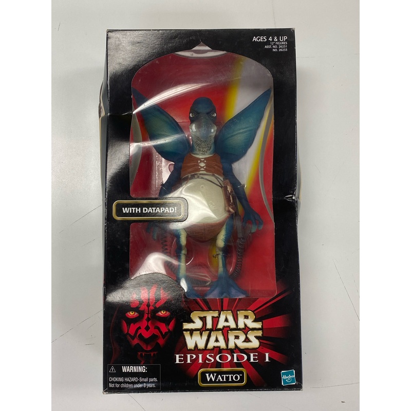Hasbro – Star Wars – Episode 1 – Watto – 12″ Action Figure *DAMAGED BOX*