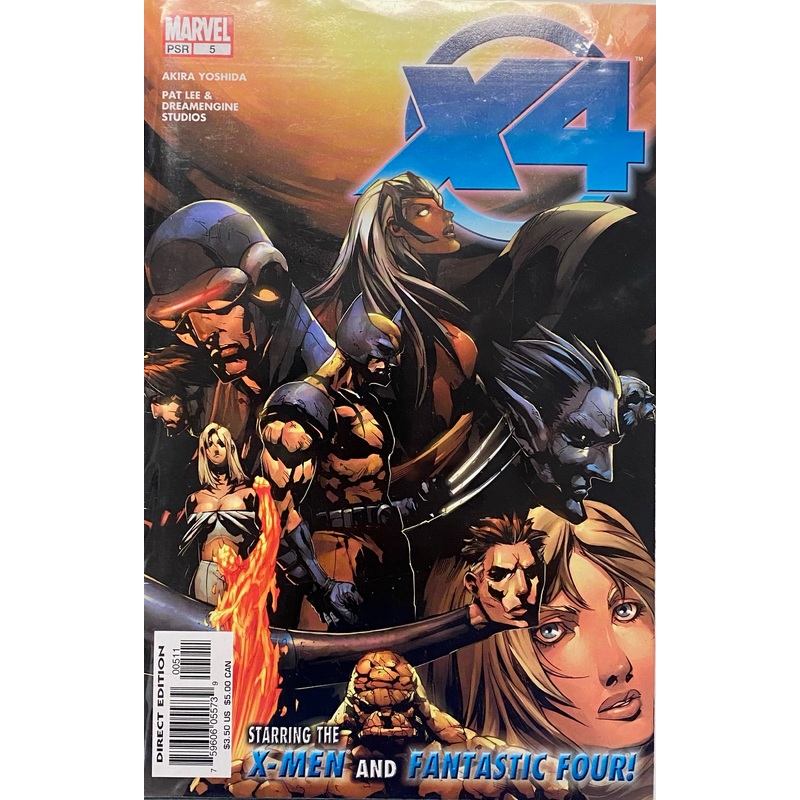 Marvel Comics – X-Men Fantastic Four (2005) 005 (Cond. FN-) – 1245