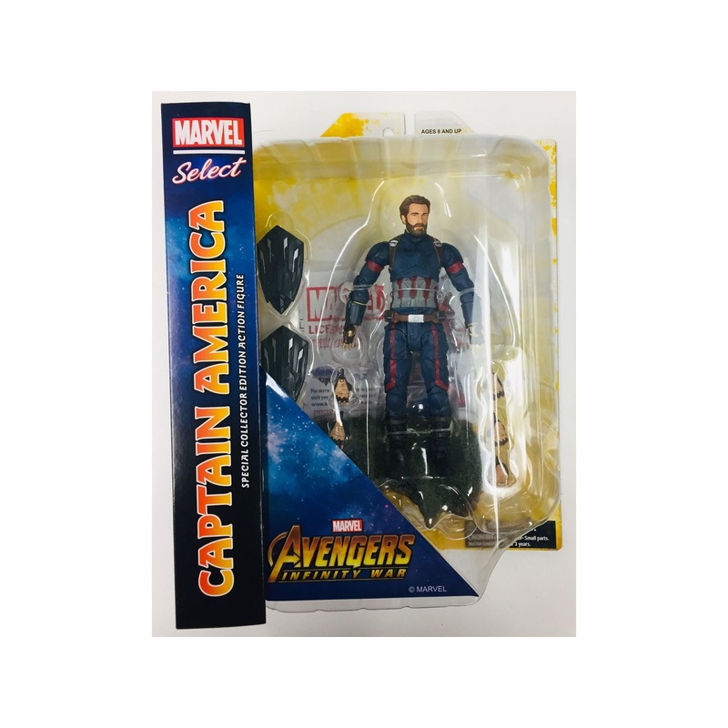 Diamond Select – Marvel – Action Figure – Captain America