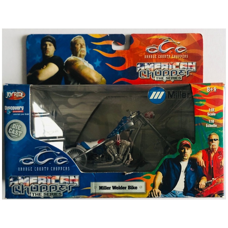 Ertl – Joy Ride – OCC American Chopper Motorcycle Series – Miller Welder Bike
