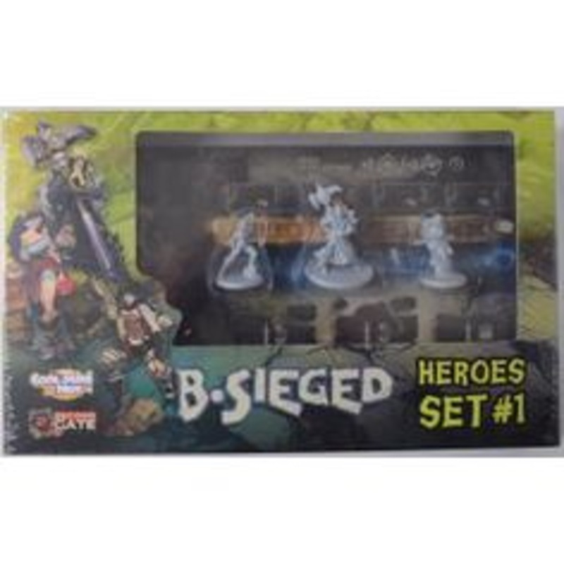 Cool Mini or Not – B-Sieged – Heroes Set – 1